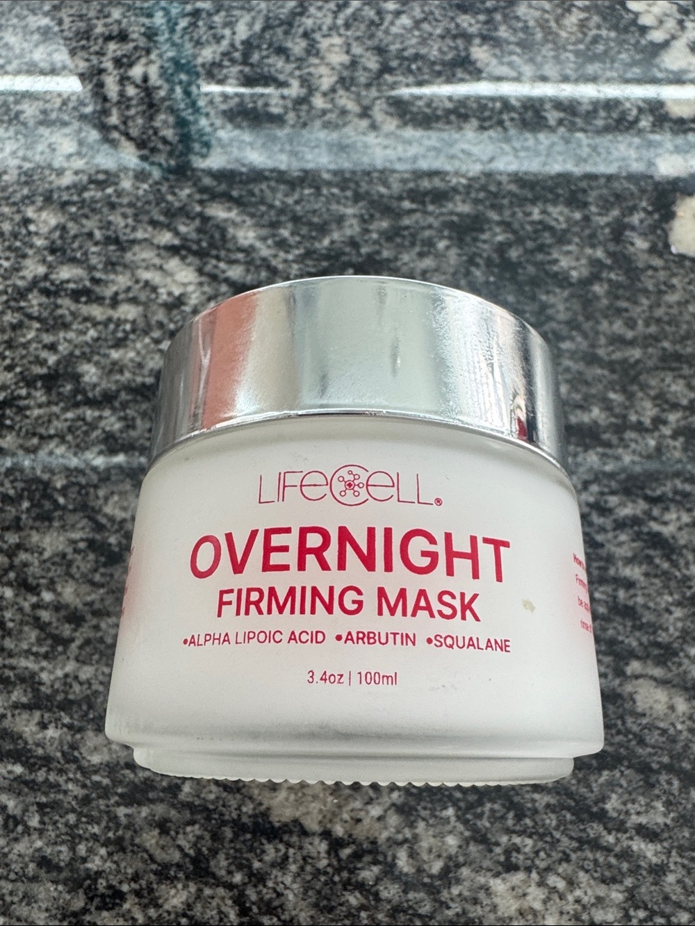 Overnight Firming Mask — White with Pink Label